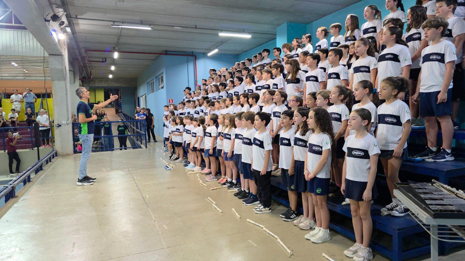 Momentos no Colégio Átomo