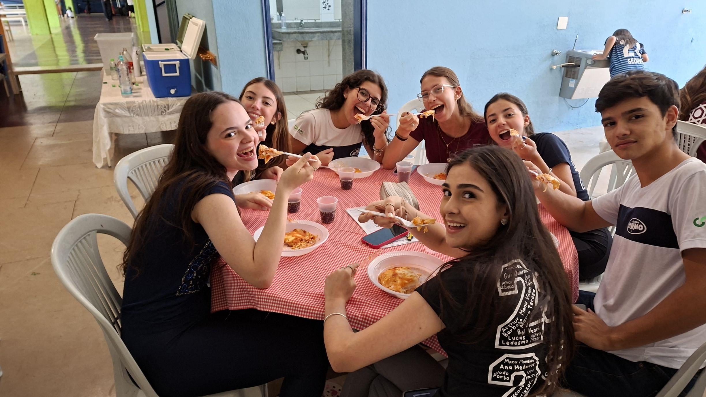 Momentos no Colégio Átomo